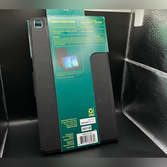 On Running Black Samsung Galaxy Tablet A Case for Ultimate Protection - Picture 2 of 2